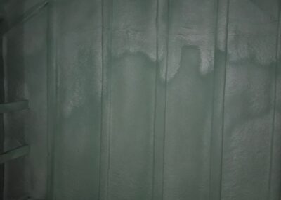 wall and roof insulated